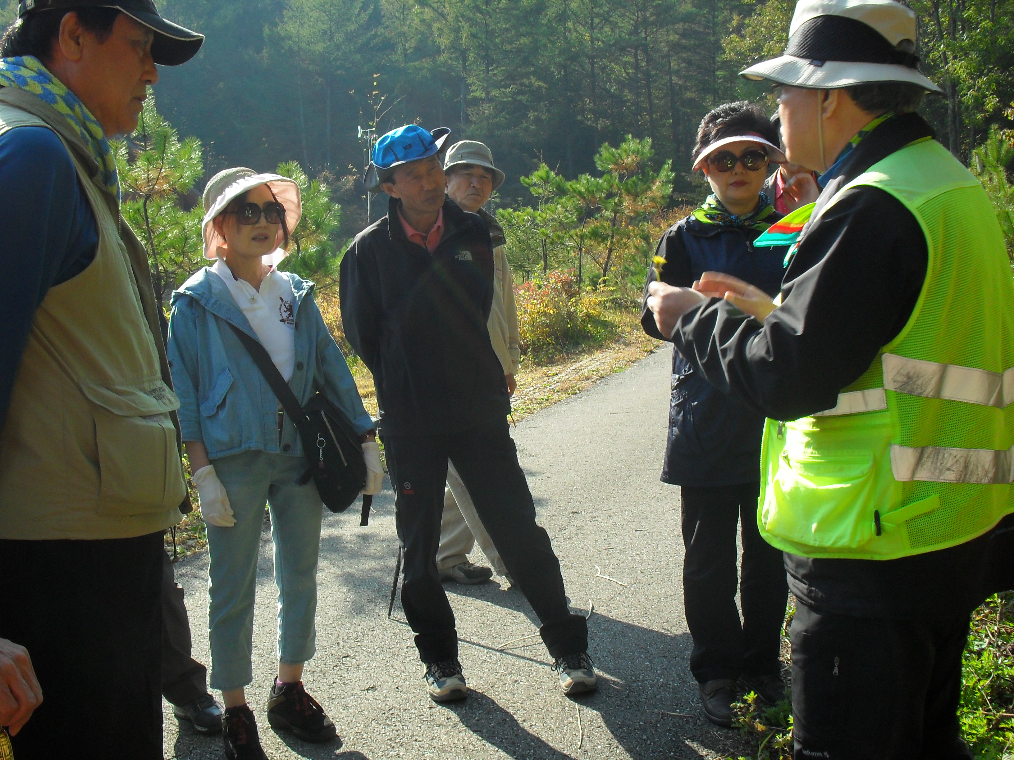 숲체원에서